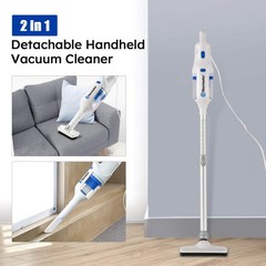 Vacmaster Corded Stick Vacuum Cleaner 2 in 1 3.7 pounds, White