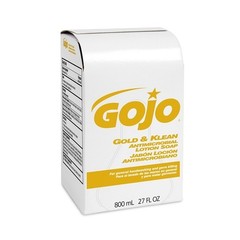 Gojo Industries 800 ml Gold & Klean Antimicrobial Lotion Soap 12 Per