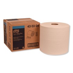 Tork 430304 11.1 in. x 12 in. Paper Wiper Plus – White (1 Roll/Carton) New