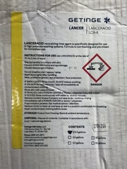 Getinge USA LancerAcid Rinse, LCA-A. Acetic Acid Solution Cleaner 2x 2.5 Gallons