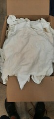250-300 Microfiber shop rags towels white 13″X14″ – FREE SHIPPING