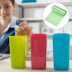8 Rolls / 240 Counts Small Trash Bags 0.5 Gallon Garbage Bags Green