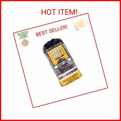 Homax – 33873210009 Steel Wool, Extra Fine Grade #000, 12 Pads