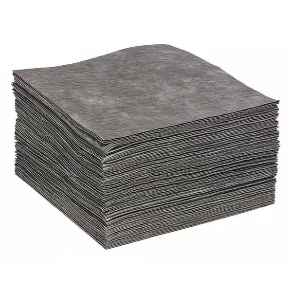 Spilltech Sorbent Pad, 25 gal, 15 in x 19 in, , Gray, Polypropylene GPL200S