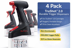 SC Johnson TruShot 2.0 Trigger Dispenser System Non-Disinfectant 4 Pack