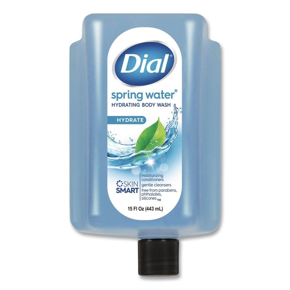 Dial Professional 99804 15 oz. Body Wash Refill – Spring Water Scent (6/CT) New