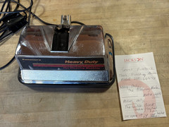 Vtg Kenmore Model 680 Scrubber Heavy Duty *** BASE MOTOR ONLY *** LEVER BROKEN