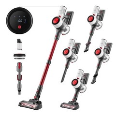 TIDEA X5 Cordless Stick Vacuum Cleaner, 300W Brushless Motor, 40min Runtime