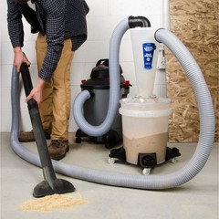Oneida Air Systems Dust Deputy 2.5 Sturdy Deluxe All Clear Cyclone (Used)