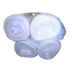 100 High-Density Can Liners, 45 gal, 11 mic, 40″ x 46″, Perforated Roll