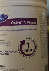 5 containers Diversey Oxivir 1 Surface Disinfectant Wipes *see description*