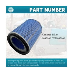 1045900 Canister Filter, New Filtration Element Replaces TN1045900 Hopper Fil…