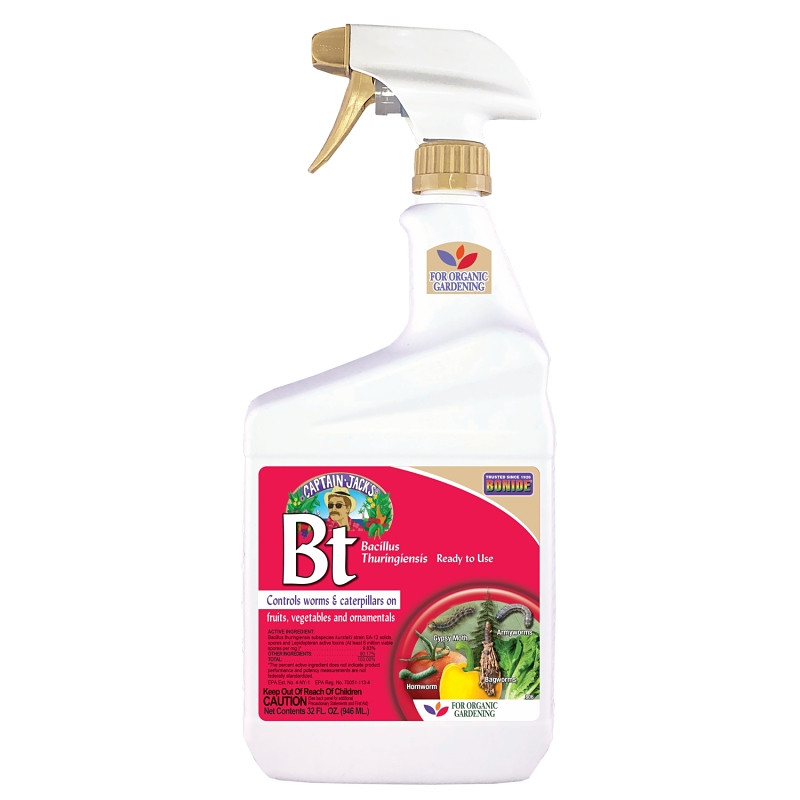 Bonide 8066 Captain Jack’s Bacillus Thuringiensis BT Organic Worm & Caterpillar