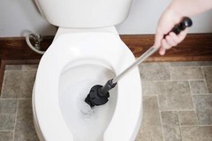 Revolutionary Plunger Squeegee Clog Remover Drain Cleaner Bathroom Toilet Dredge