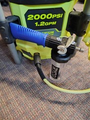RYOBI 2000 PSI 1.2 GPM Electric Wheel-Mounted Pressure Washer RY142022VNM