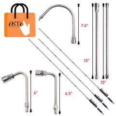 Pressure Washer Extension Wand, 10 Pack Power 120 inches