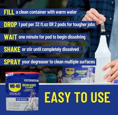 WD-40 Specialist Industrial-Strength Degreaser EZ-PODS of 5 PODS