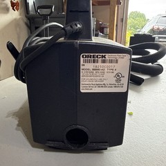 Oreck XL BB880-AD Handheld Bagged Vacuum Cleaner Corded Black, Tested, Powers On