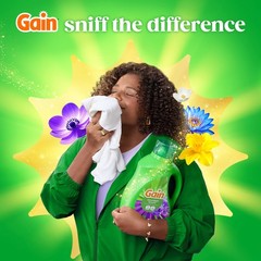 Gain Liquid Laundry Detergent with Odor Defense, 177 Fl Oz (Pack of 1)