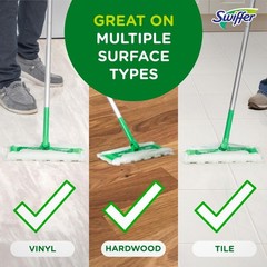 Swiffer Sweeper 2-in-1 Mops for Floor Cleaning, Dry 20 Piece Set, Multicolor