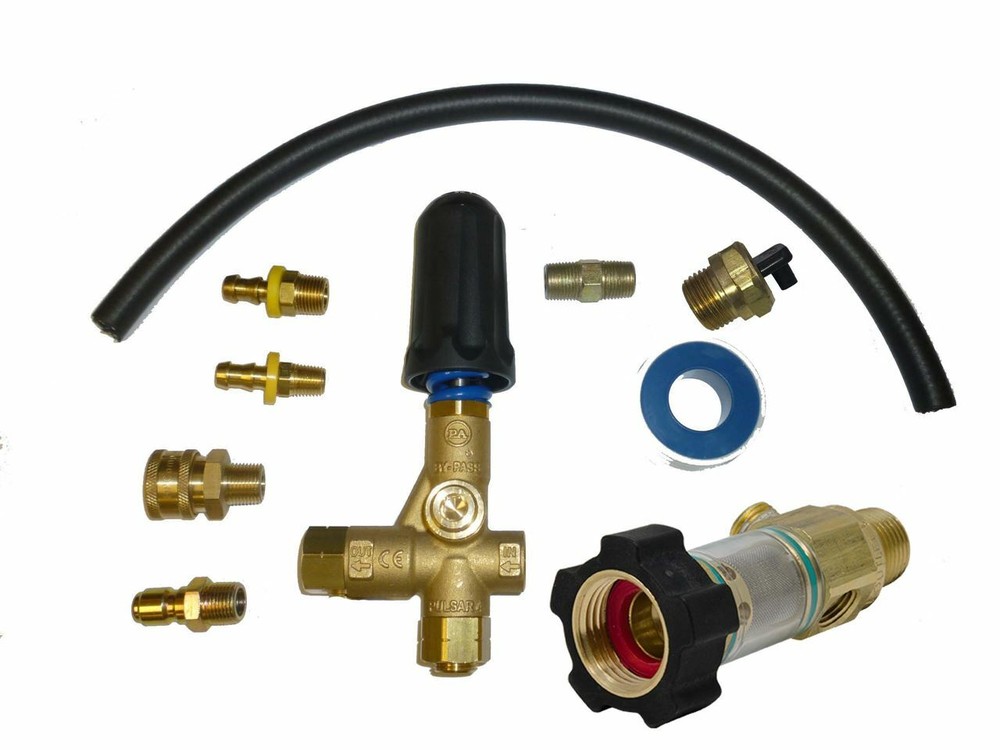 Pulsar 4 Unloader Plumbing Kit for Pressure Washer Pump – 4000 PSI Max EZ Start