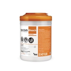 18 Canisters Case Sani-Cloth PDIP54072 6×10.5 65 Disinfecting Wipes per Canister