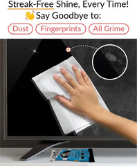 XL Wipe – 9X12 Inch Electronics Cleaning Wipe, 70% Isopropyl Alcohol, Individual