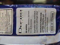 75% Alcohol Wipes Case of 500 ( 10packs of 50 ) Good Dates Great for Cleaning