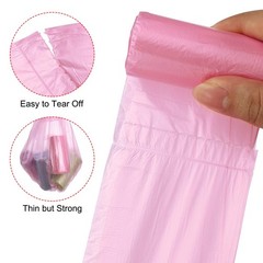 8 Rolls / 240 Counts Small Trash Bags 0.5 Gallon Garbage Bags Pink