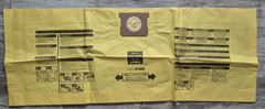 ShopVac VF2005 Vacuum Cleaner Yellow Dust Bag 10-14 Gallons 2 Piece Set