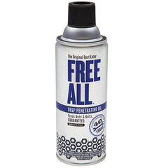 Free All Rust Eater Deep Penetrating Oil, 11 oz Aerosol – 11 Ounces, White