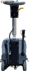Emotor 15” Brush Foldable Walk Behind Hand Push Floor Scrubber Machine