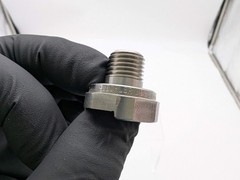 Lechler 092.102.16.BC 1/4″ Twistloc Threaded Nipple 0.31″ ID 303 Stainless Steel