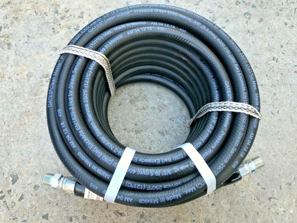 Legacy 1-Wire 4000PSI Black Pressure Washer Hose- 50′ x 3/8″ ID