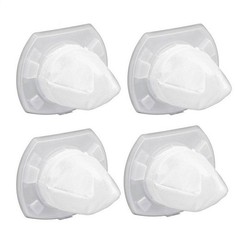 4 Pack Replacement Filter for Black & Decker Cordless Vacuum CHV1410L,CHV9610