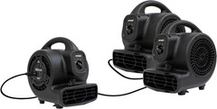 P-80A Mini Mighty 138 W 600 CFM Centrifugal Air Mover, Carpet Dryer, Floor Fa…