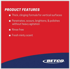 3 – Betco Best Bet Creme Cleanser 077 Jewelers Grade Mint Scent 32 fl oz 946 mL