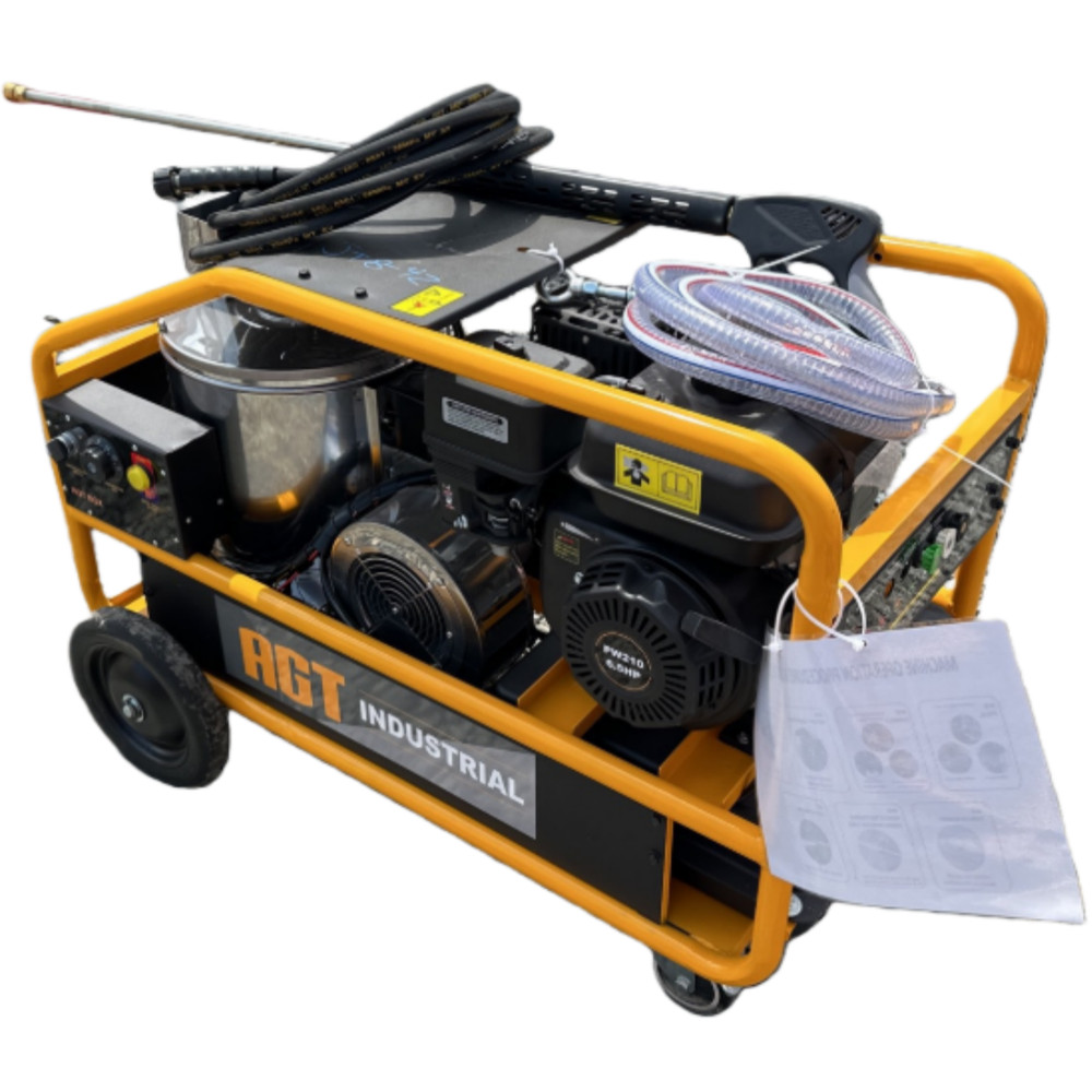 Agrotk 3000 PSI Hot Water High Pressure Washer Machine 6.5HP Diesel Burner 3GPM