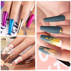 Beetles Nail Art Foil Glue Gel for Foil Stickers Nail Glue Transfer Tips Star Gl