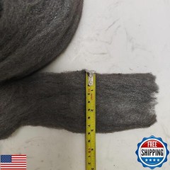 Grade #0000 Steel Wool 22FT Roll Steel Wool Roll Hardware Cloth for Cleaning,
