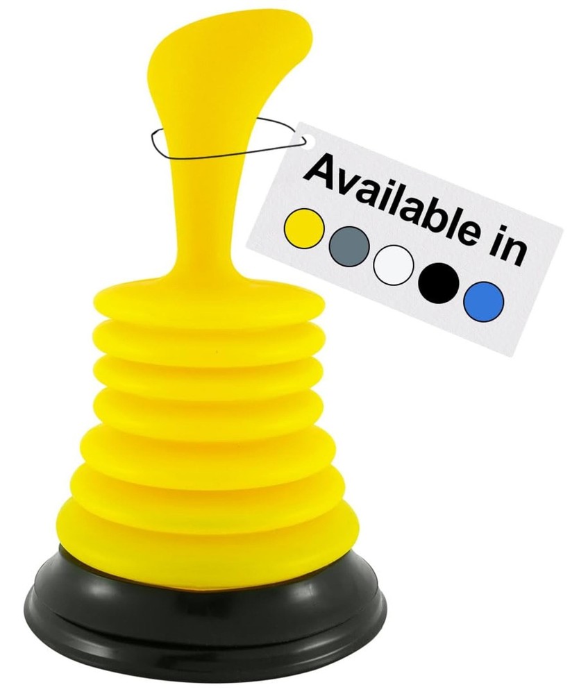 Meadow Lane Small 7″ Sink Plunger – Mini Clog Remover for Kitchen & Bathroom …