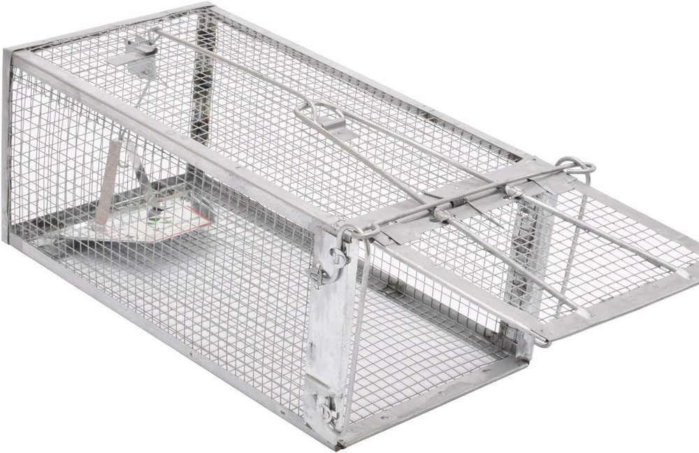 Kensizer Humane Rat Trap, Chipmunk Rodent Trap That Work for Indoor and Outdoor