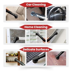For Miele 2Pack Round Horsehair Dust Brush Vacuum Attachments Accessories 1-3/8′