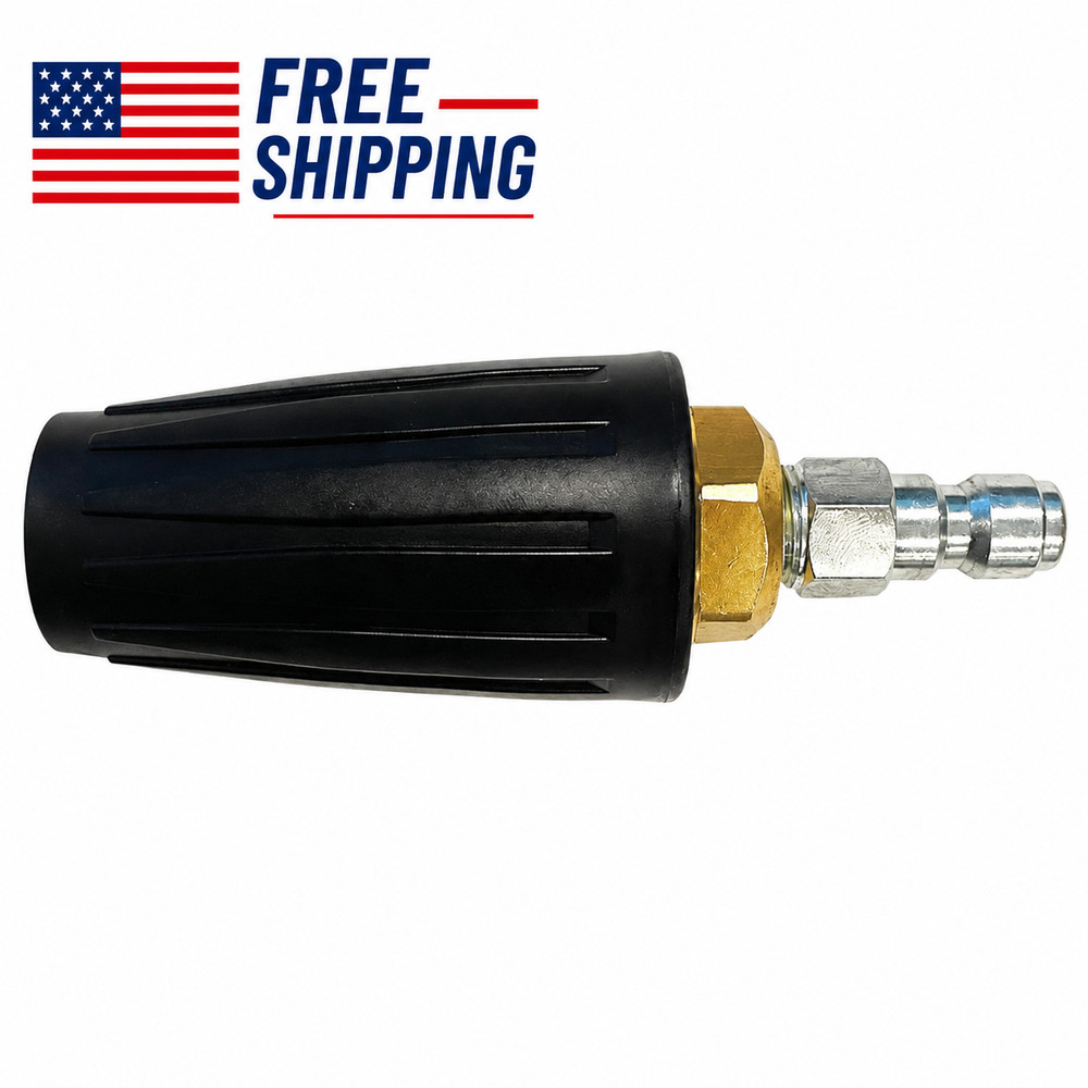 Turbo Pressure Washer Nozzle 4500 PSI 1/4″ Quick Connect Rotary Spray Tip
