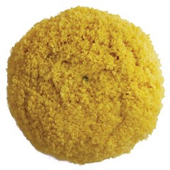 Presta 9 In Double-Sided Screw-On Blended Wool Medium Cutting Polishing