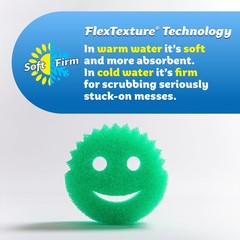 Scrub Daddy Scratch-Free Multipurpose Kitchen Sponges – Bulk Dish Sponges For