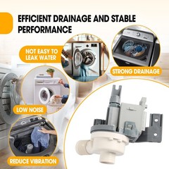 W10581874 Washer Drain Pump Replace WPW10581874 3449735 AP6023189 AP5949627…
