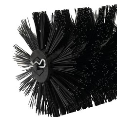 Gas Power Nylon Brush Broom Sweeper Artificial Grass Driveway Turf Snow Clean US