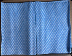 40 Tork Foodservice Towels- Blue/White 1/4 Fold 1-Ply- 192181A