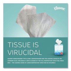 Universal 10281 3-Ply Pop-Up Box Boutique Anti-Viral Tissue – White (3/Pack) New